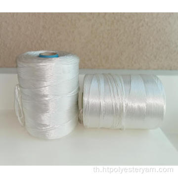 การปรับแต่งความดื้อรั้นปานกลาง Medium Denier Polyester Yarn